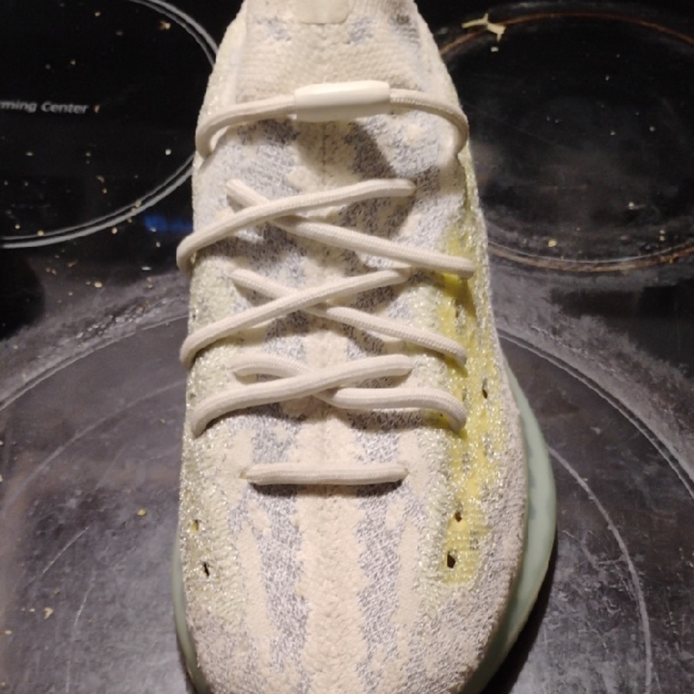 adidas Cream and Gray Sneakers